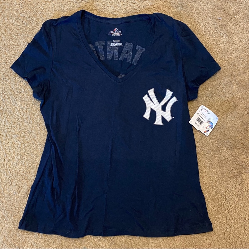 NY Yankees Stanton V-Neck - XL